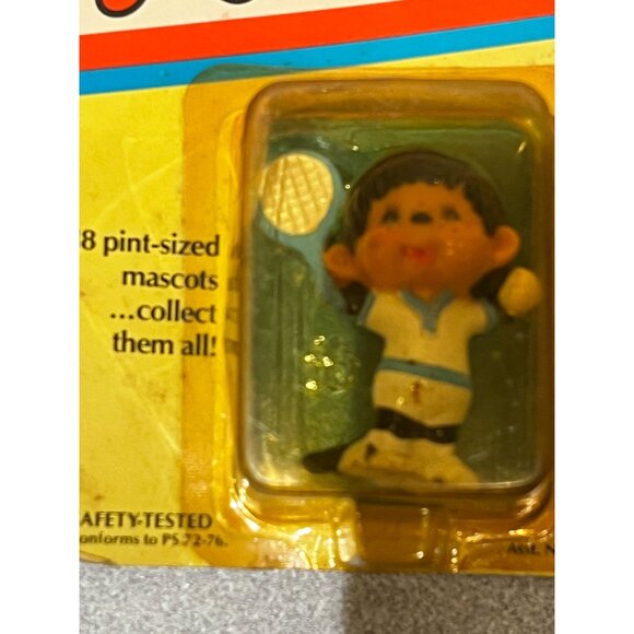 NOS Vintage 1981 MATTEL The Original Mini MONCHHICHI Collectibles 5065 Tennis - Picture 2 of 8